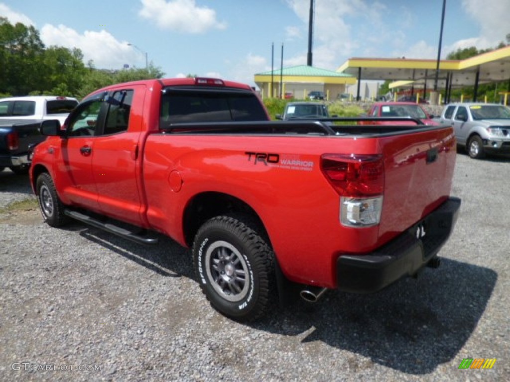 2013 Tundra TRD Rock Warrior Double Cab 4x4 - Radiant Red / Black photo #4