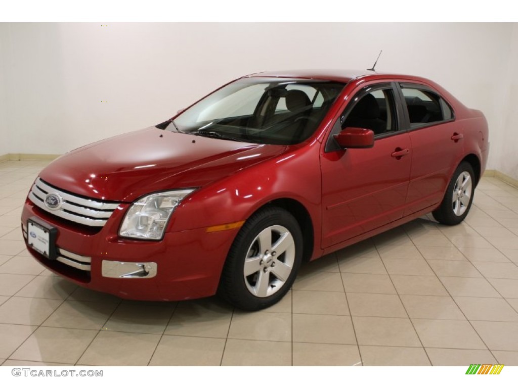 Redfire Metallic 2009 Ford Fusion SE Exterior Photo #81489623