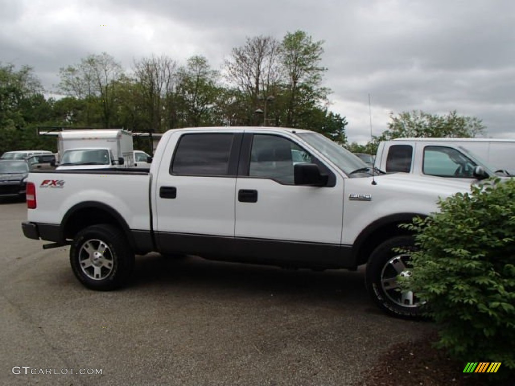 2005 F150 FX4 SuperCrew 4x4 - Oxford White / Black photo #1