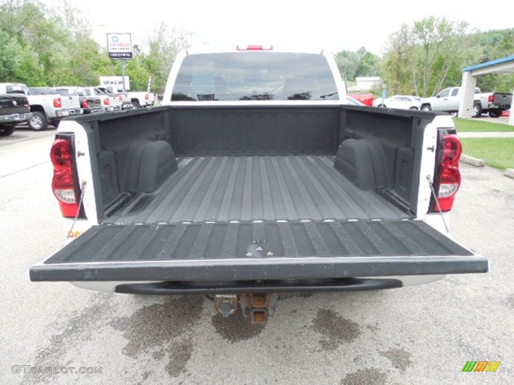 2005 Silverado 1500 LS Extended Cab 4x4 - Summit White / Dark Charcoal photo #6