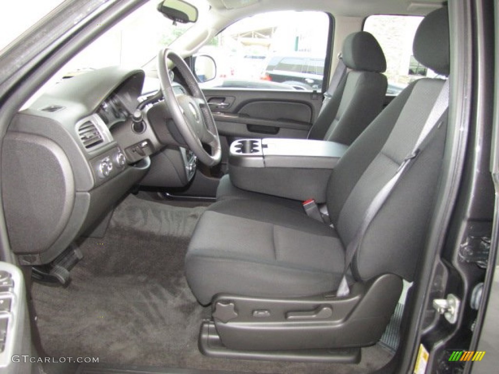 Ebony Interior 2010 Chevrolet Avalanche LS 4x4 Photo #81490862