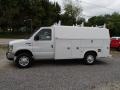 Oxford White - E Series Cutaway E350 Commercial Utility Truck Photo No. 1