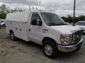 Oxford White - E Series Cutaway E350 Commercial Utility Truck Photo No. 4