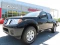 2013 Super Black Nissan Frontier S V6 Crew Cab  photo #1