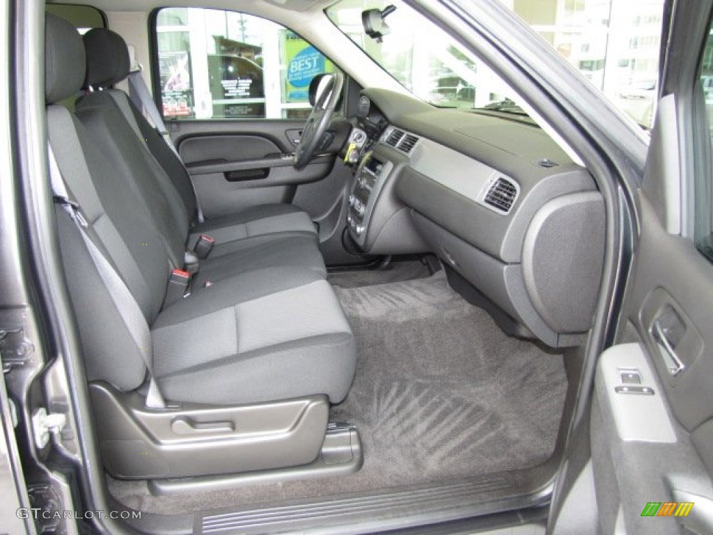 Ebony Interior 2010 Chevrolet Avalanche LS 4x4 Photo #81491411