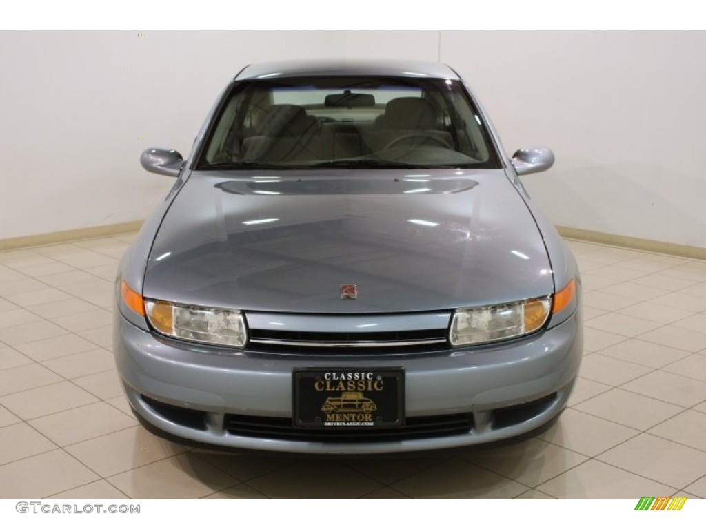 2002 L Series L200 Sedan - Silver Blue / Gray photo #2