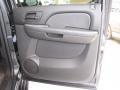 Ebony 2010 Chevrolet Avalanche LS 4x4 Door Panel