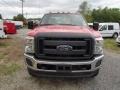 Vermillion Red - F550 Super Duty XLT SuperCab 4x4 Utility Truck Photo No. 3