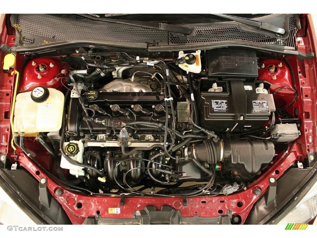 2007 Ford Focus ZX4 SE Sedan Engine Photos | GTCarLot.com