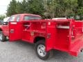 Vermillion Red - F550 Super Duty XLT SuperCab 4x4 Utility Truck Photo No. 10