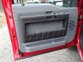 Vermillion Red - F550 Super Duty XLT SuperCab 4x4 Utility Truck Photo No. 13