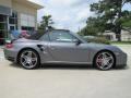 Meteor Grey Metallic 2009 Porsche 911 Turbo Cabriolet Exterior