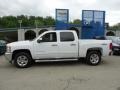 2013 Summit White Chevrolet Silverado 1500 LT Crew Cab 4x4  photo #2