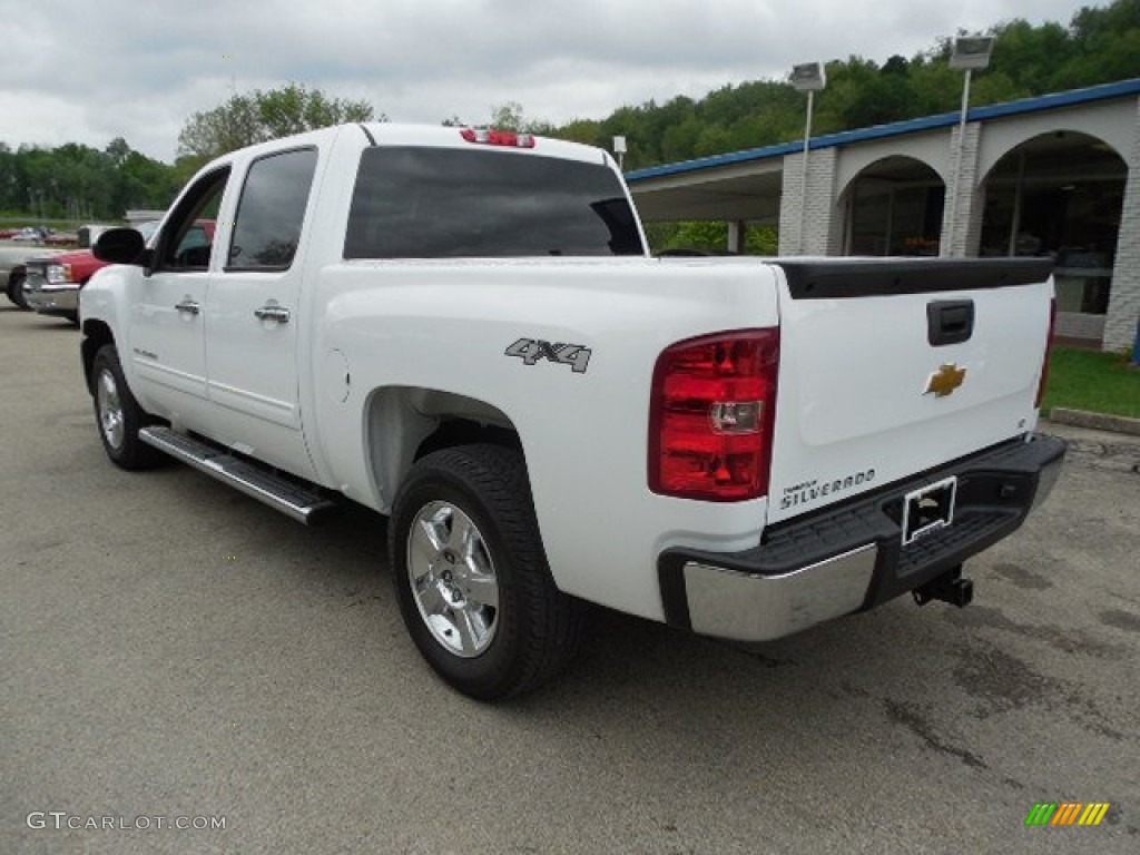 2013 Silverado 1500 LT Crew Cab 4x4 - Summit White / Ebony photo #4