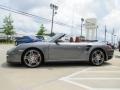 Meteor Grey Metallic 2009 Porsche 911 Turbo Cabriolet Exterior