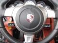 2009 Porsche 911 Terracotta Interior Steering Wheel Photo