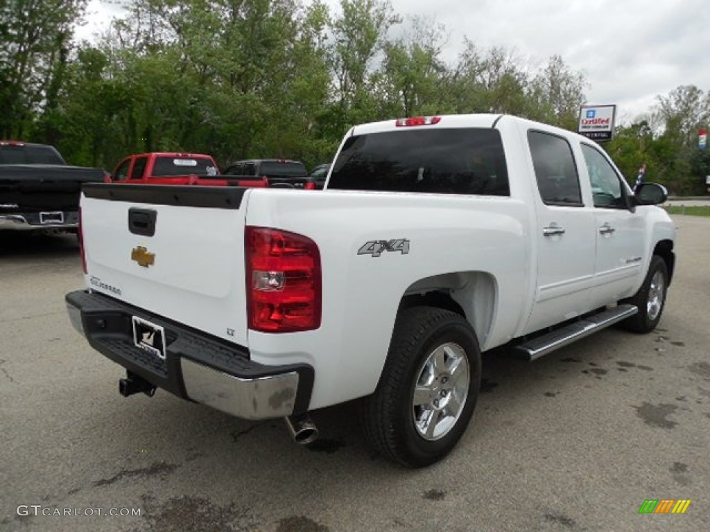 2013 Silverado 1500 LT Crew Cab 4x4 - Summit White / Ebony photo #7