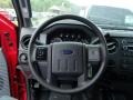 Vermillion Red - F350 Super Duty XL SuperCab 4x4 Utility Truck Photo No. 18