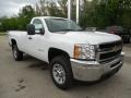 Summit White - Silverado 3500HD WT Regular Cab 4x4 Photo No. 11