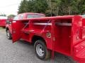 2013 Vermillion Red Ford F350 Super Duty XL SuperCab 4x4 Utility Truck  photo #10