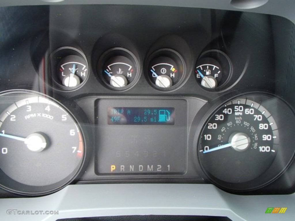 2013 Ford F350 Super Duty XL SuperCab 4x4 Utility Truck Gauges Photos