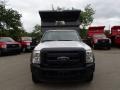 Oxford White - F550 Super Duty XL Regular Cab 4x4 Dump Truck Photo No. 3