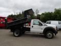 Oxford White - F550 Super Duty XL Regular Cab 4x4 Dump Truck Photo No. 5