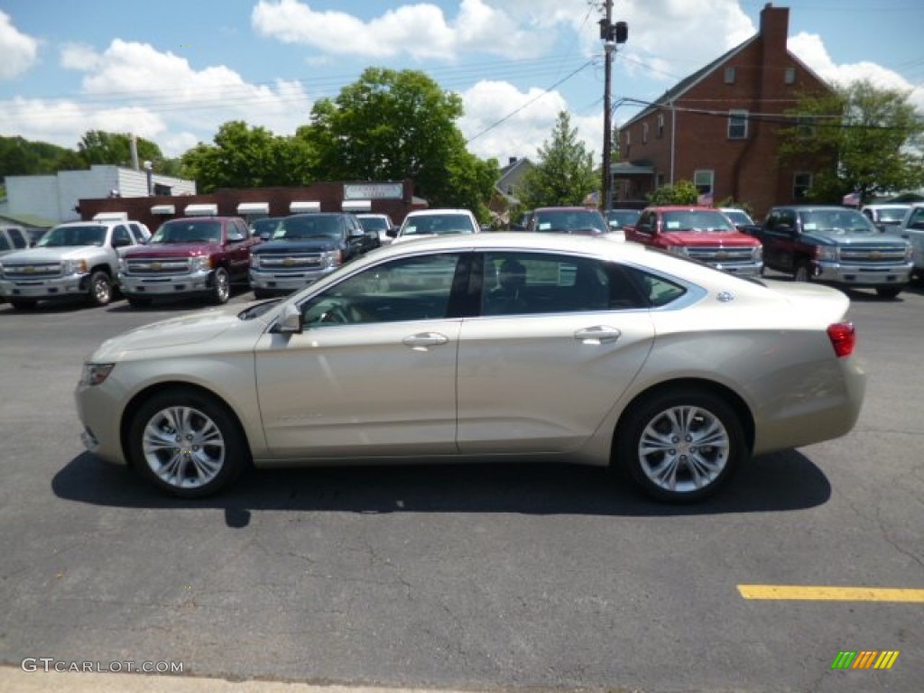 2014 Impala LT - Champagne Silver Metallic / Jet Black/Dark Titanium photo #4