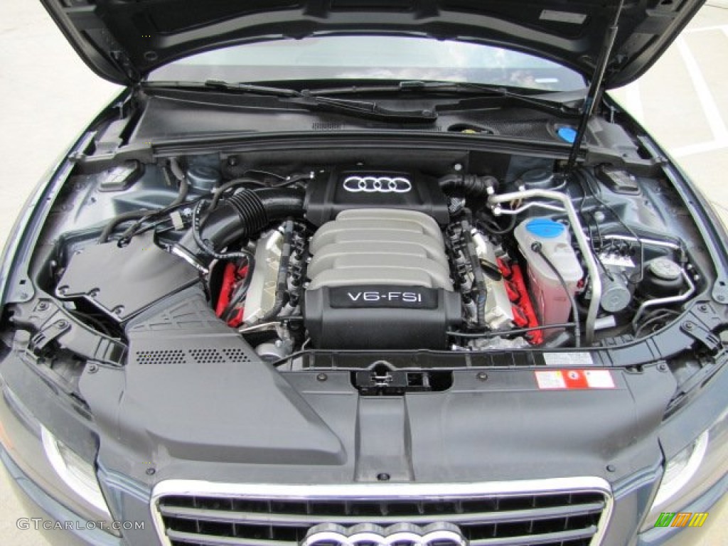 2009 Audi A5 3.2 quattro Coupe 3.2 Liter FSI DOHC 24-Valve VVT V6 Engine Photo #81494076