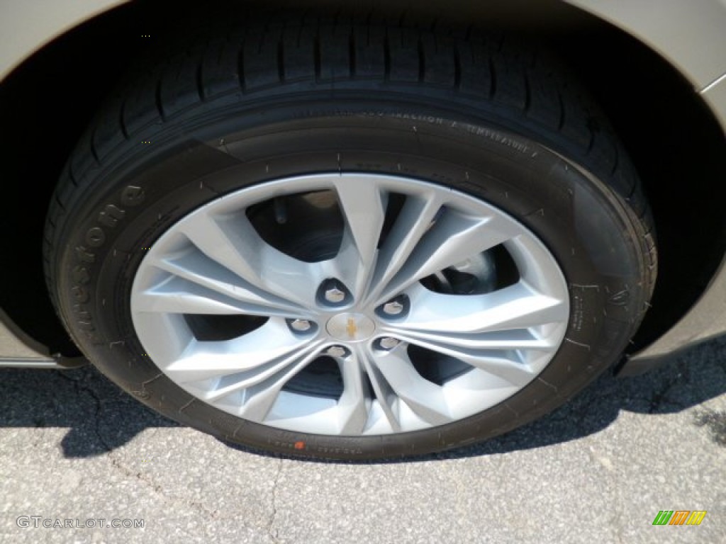 2014 Impala LT - Champagne Silver Metallic / Jet Black/Dark Titanium photo #9