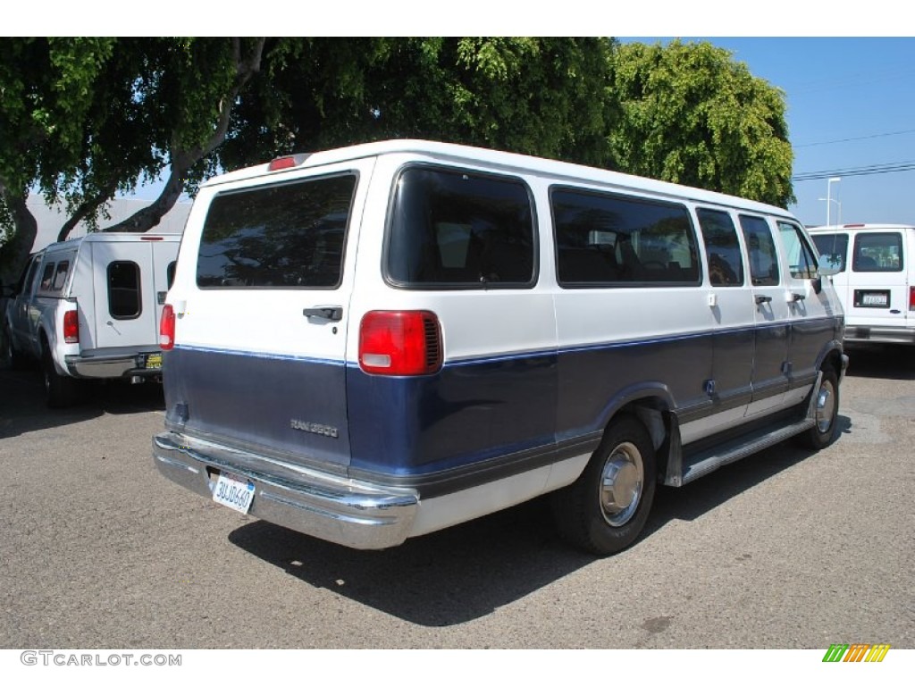 1997 Ram Van 3500 Passenger - Medium Blue Metallic / Dark Slate Gray photo #4