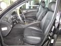 Black 2008 Mercedes-Benz E 350 Sedan Interior Color