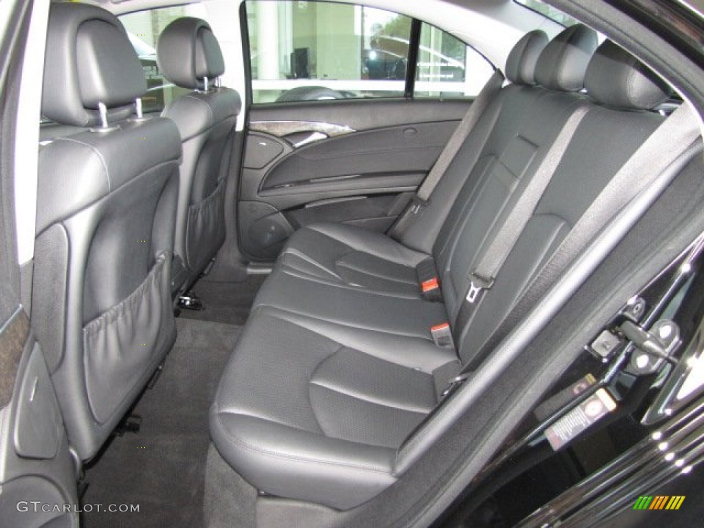 2008 Mercedes-Benz E 350 Sedan Rear Seat Photo #81495612