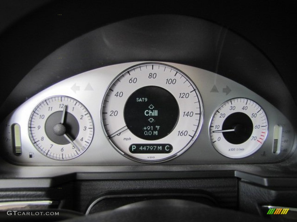 2008 Mercedes-Benz E 350 Sedan Gauges Photo #81495825