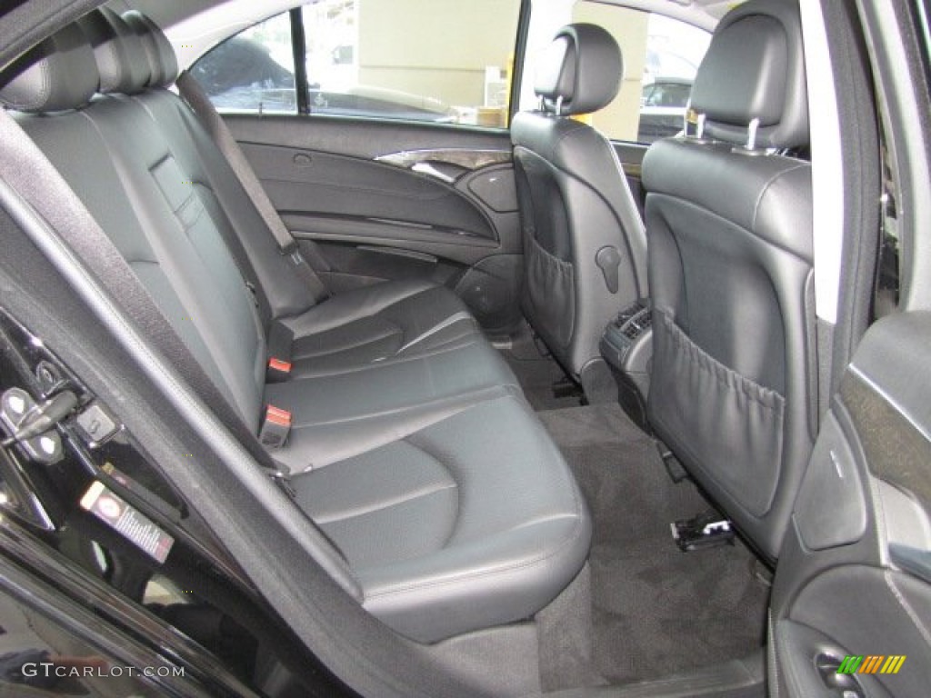 2008 Mercedes-Benz E 350 Sedan Rear Seat Photo #81495963