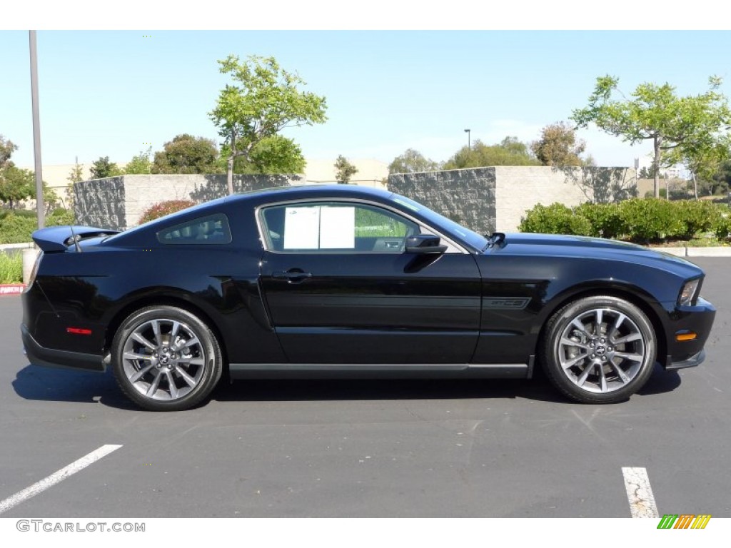 2011 Mustang GT/CS California Special Coupe - Ebony Black / CS Charcoal Black/Carbon photo #3
