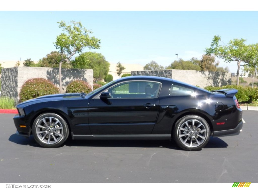 2011 Mustang GT/CS California Special Coupe - Ebony Black / CS Charcoal Black/Carbon photo #4