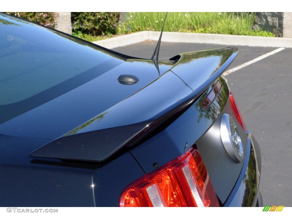2011 Mustang GT/CS California Special Coupe - Ebony Black / CS Charcoal Black/Carbon photo #7