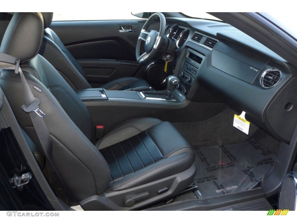 2011 Mustang GT/CS California Special Coupe - Ebony Black / CS Charcoal Black/Carbon photo #10