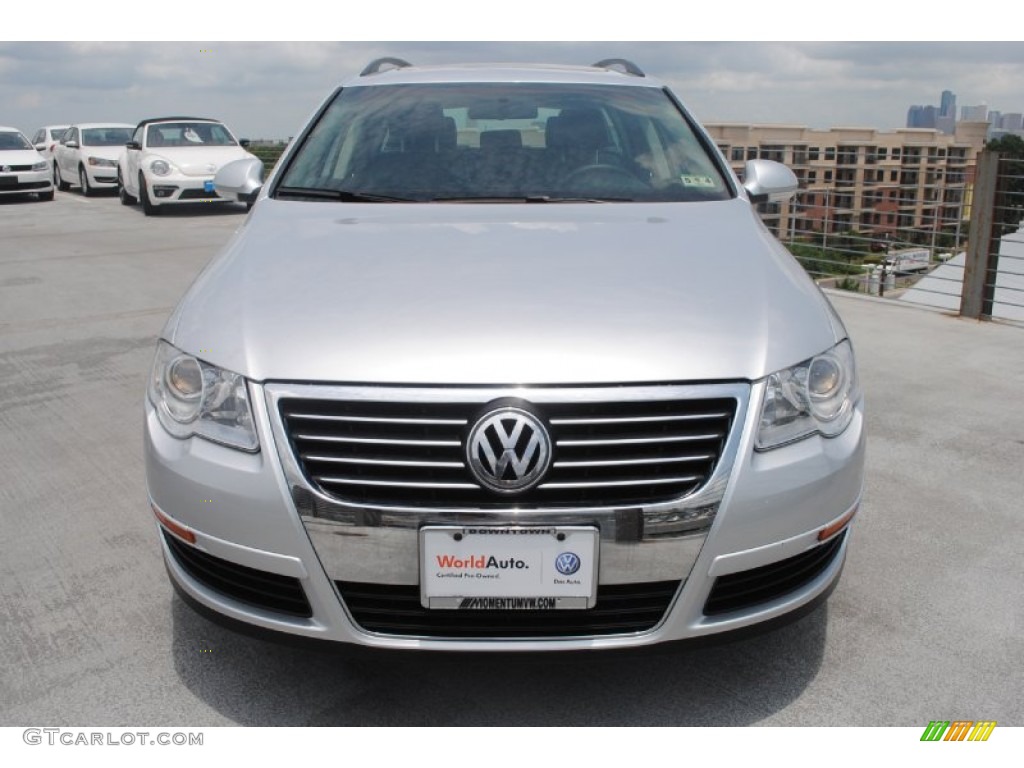 2008 Passat Komfort Wagon - Reflex Silver / Black photo #2