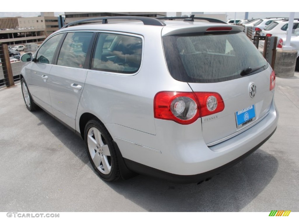 2008 Passat Komfort Wagon - Reflex Silver / Black photo #7