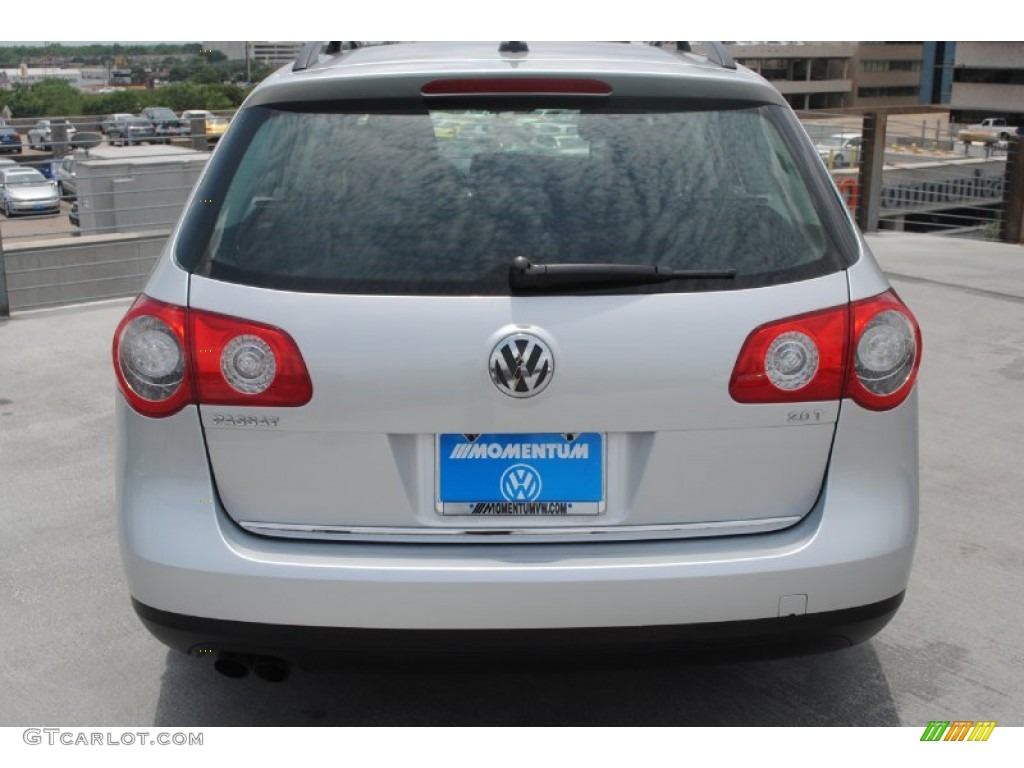 2008 Passat Komfort Wagon - Reflex Silver / Black photo #8