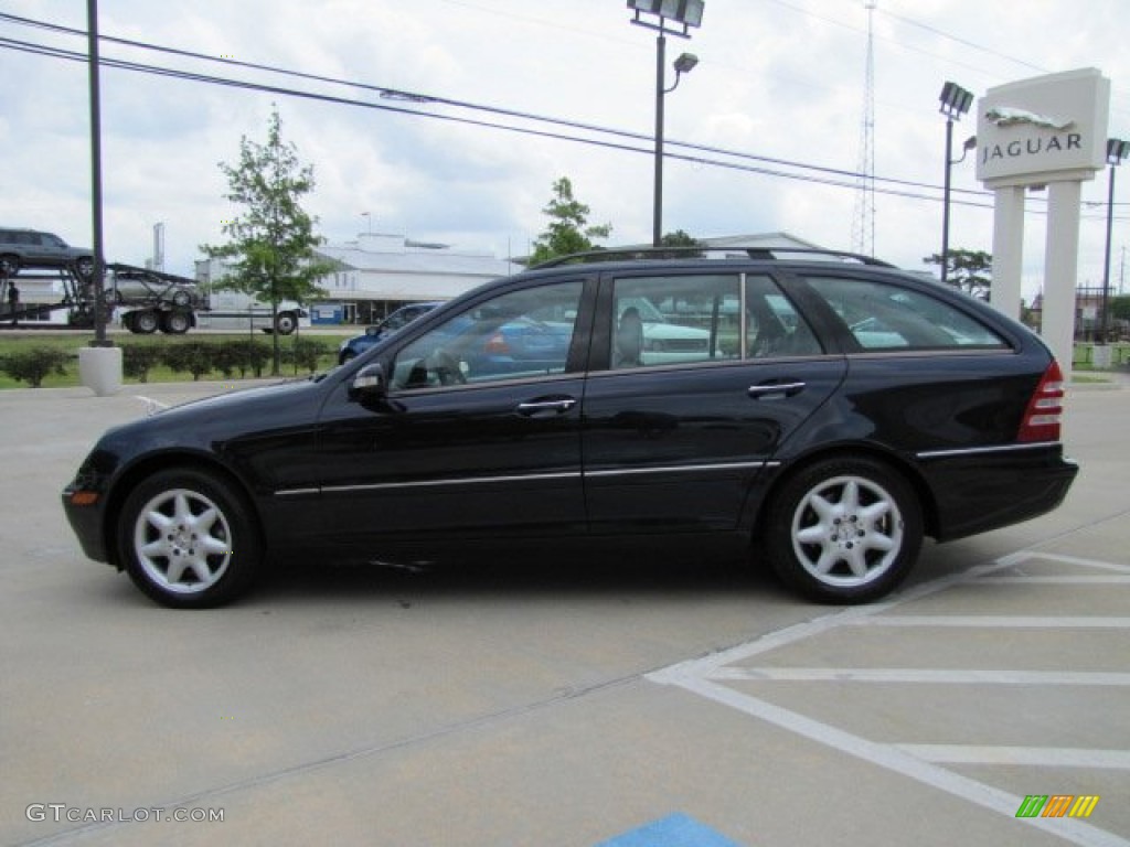 Midnight Blue Metallic 2002 Mercedes-Benz C 320 Wagon Exterior Photo #81497502