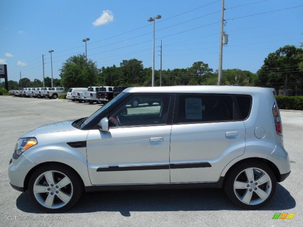 Bright Silver 2010 Kia Soul Sport Exterior Photo #81498091