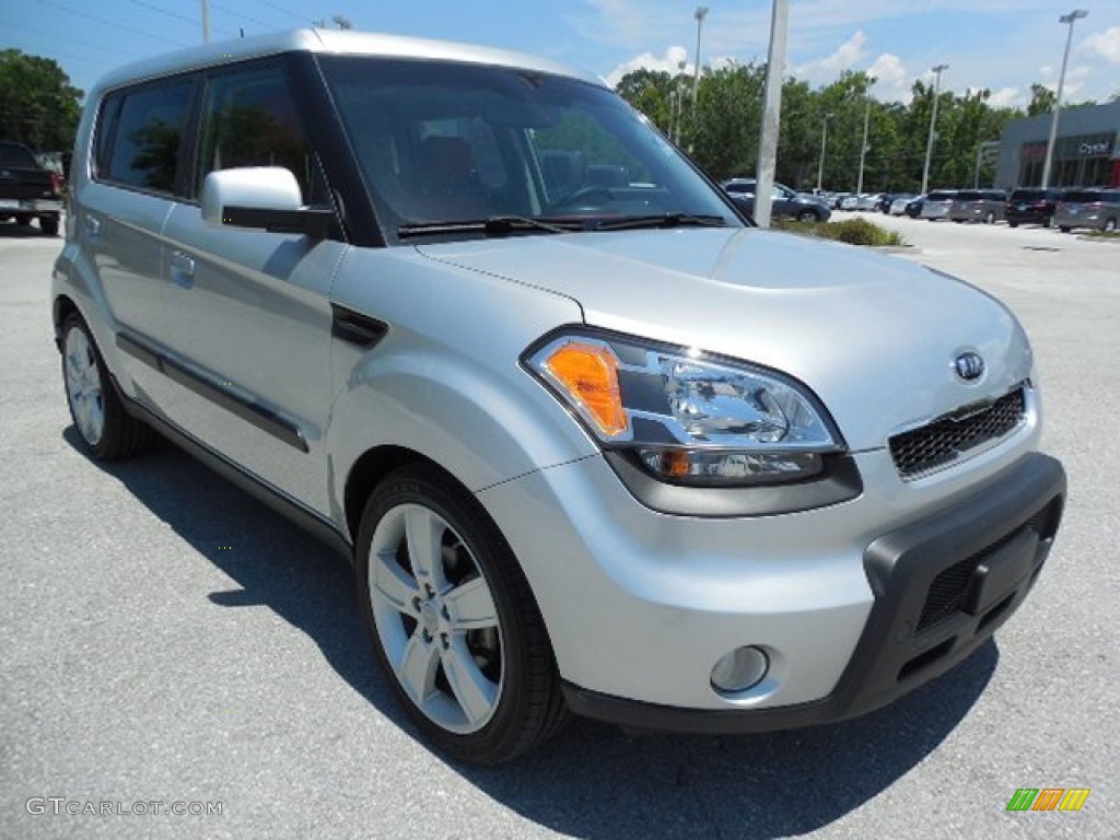 Bright Silver 2010 Kia Soul Sport Exterior Photo #81498192