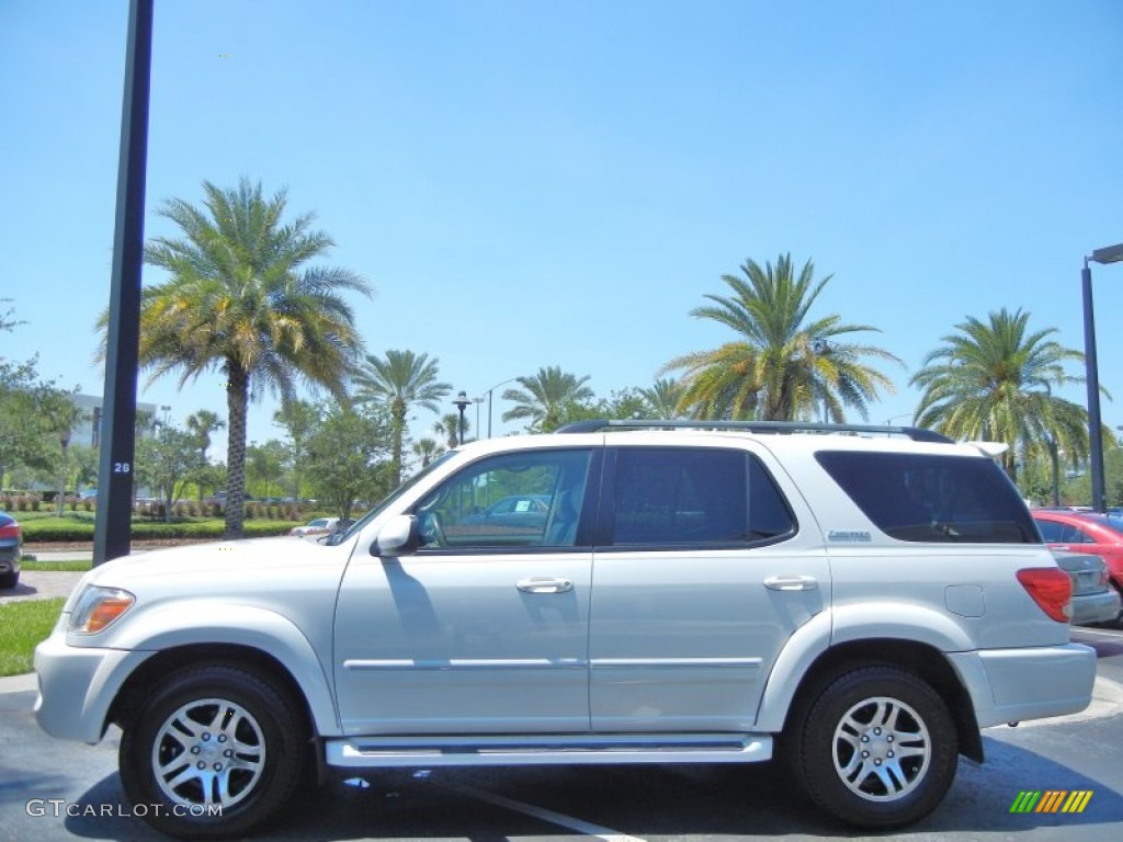 Arctic Frost Pearl 2006 Toyota Sequoia Limited Exterior Photo #81498627