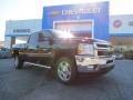 2013 Black Chevrolet Silverado 2500HD LTZ Crew Cab 4x4  photo #1