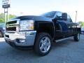 2013 Black Chevrolet Silverado 2500HD LTZ Crew Cab 4x4  photo #3