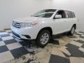 2013 Blizzard White Pearl Toyota Highlander   photo #3