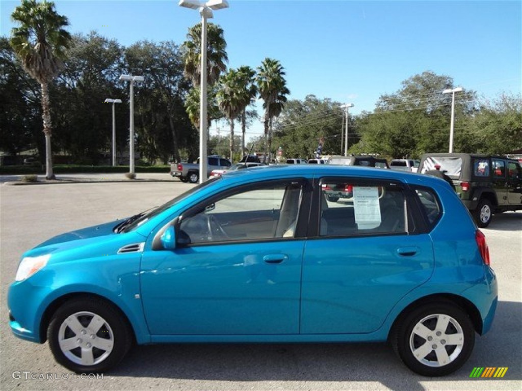 Bright Blue 2009 Chevrolet Aveo Aveo5 LT Exterior Photo #81499367